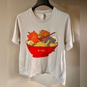 Bella Canvas Cat Ramen Graphic Tee